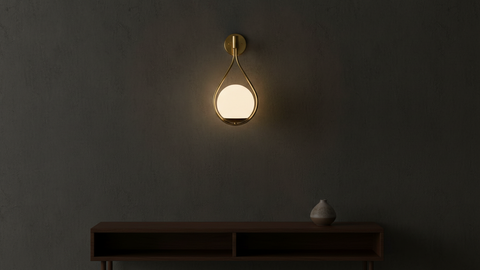 Classic Gold Wall Lamp