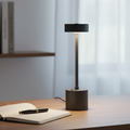 Grey Metal Table Lamp