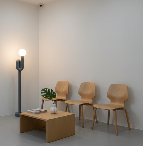 Modern Steel Floor Lamp