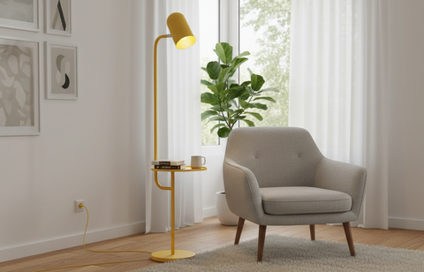 Playful Multitask Floor Lamp