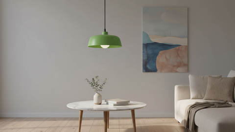 Modern Plate Shape Pendent