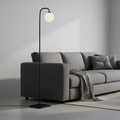 Modern Glass Ball Floor Lamp