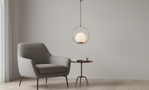 Minimalist Silver Single pendant