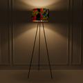 Colorful Tripod Floor Lamp