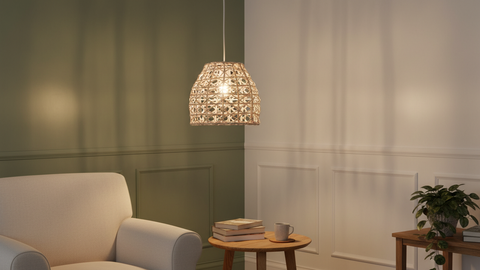 Bamboo Hanging Pendant Ceiling