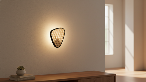 Rattan Wall Lamp