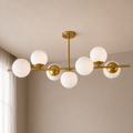 Modern Gold Track Chandelier