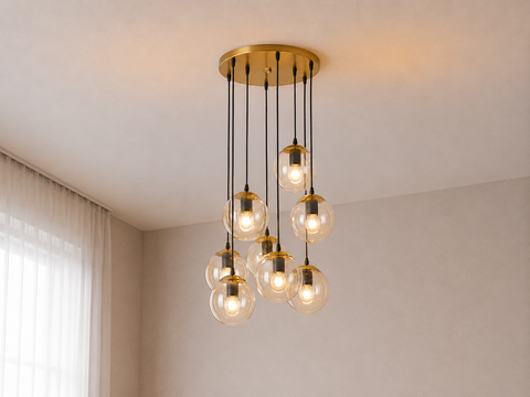 Modern Gold Pendant