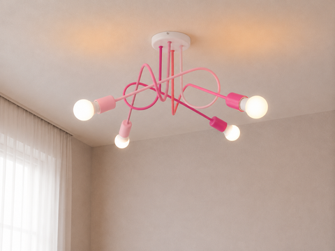 Multi Color Ceiling Lamp