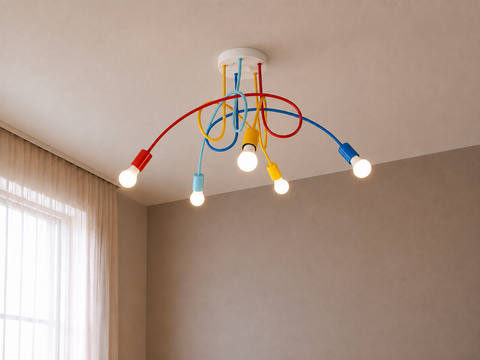 Modern Colorful Ceiling Light