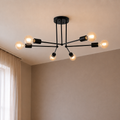 Black Modern Branched  Chandelier