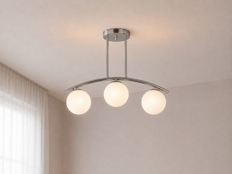 Contemporary Silver Track Ceiling