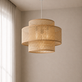 Boho Handcrafted Rattan Pendant Ceiling