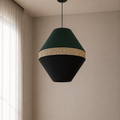 Elegant Black & Green Pendant Ceiling