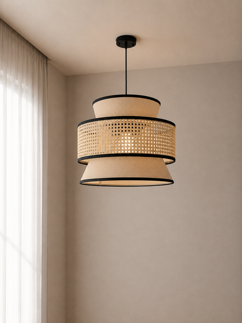 Modern Beige Pendant Ceiling