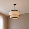 Modern Rattan Single Pendent