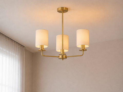 Classic Gold Branched Chandelier