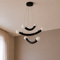 Modern Black Pendant