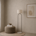 Minimalist White Stand Lamp