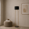 Minimalist Black Stand Lamp