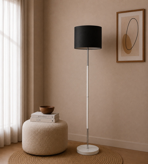 Modern Grey Stand Lamp