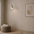 Modern White Tripod Floor Lamp
