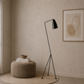 Modern Black Tripod Floor Lamp