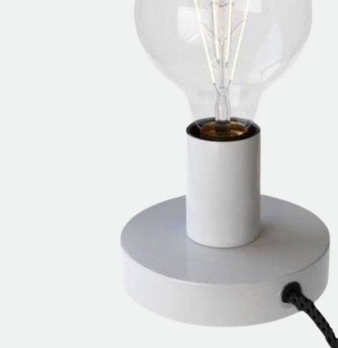 Minimalist White Table lamp