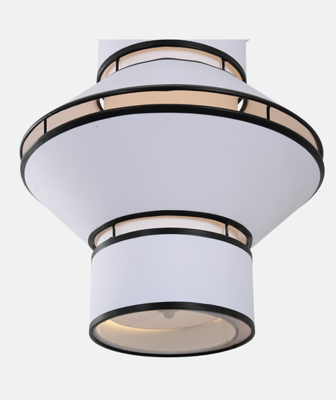 Modern White And Black Celling