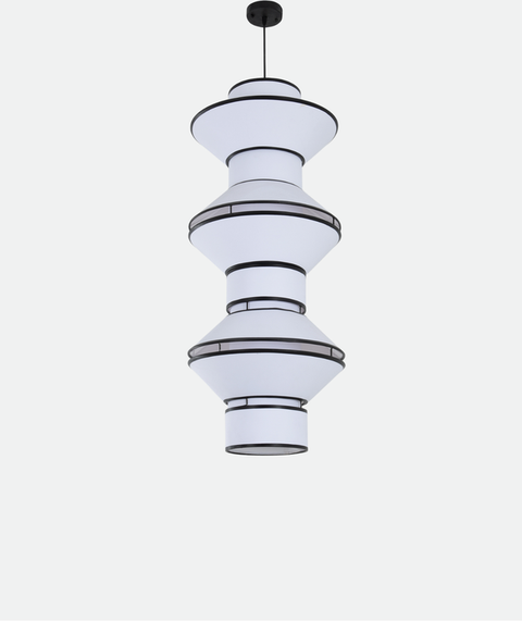 Modern White And Black Celling
