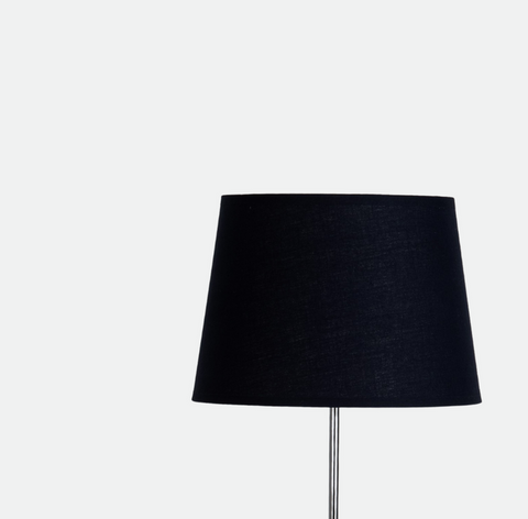 Stylish All Black Table Lamp