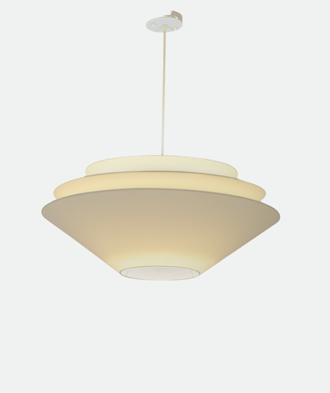 Stylish White Shaded Pendant