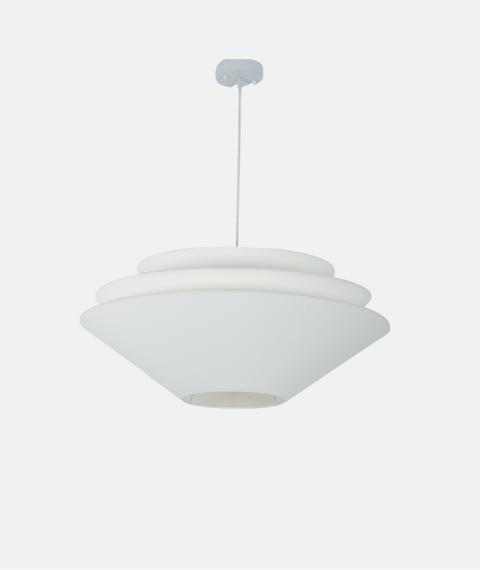 Stylish White Shaded Pendant