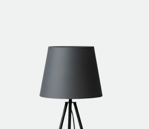 Stylish Dark Grey Table Lamps