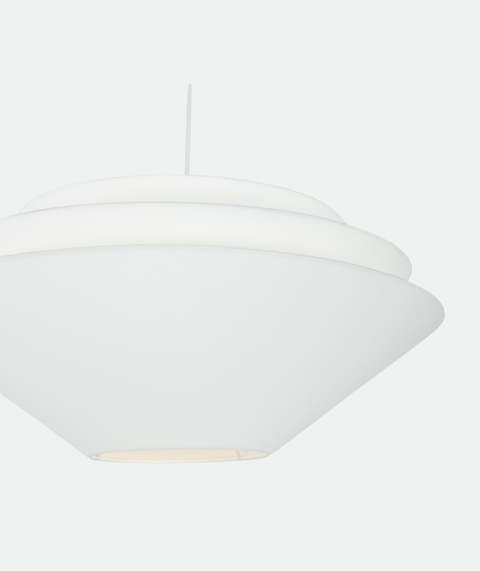 Stylish White Shaded Pendant