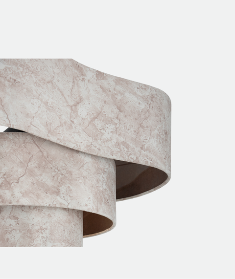 Triple Layer Sculptural Pendant