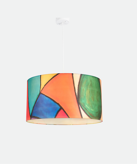 Modern Printed shade Pendant
