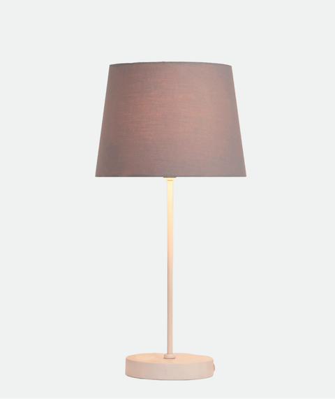 Modern Light Grey Table Lamp