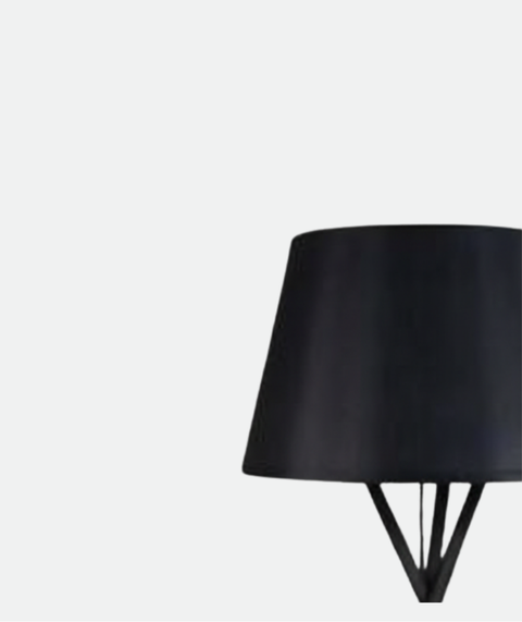 Modern Black Tripod Table Lamp