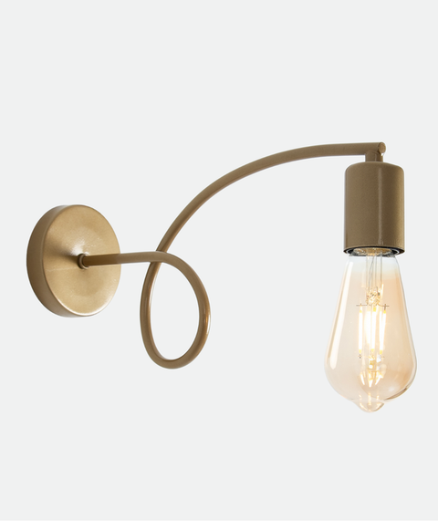 Minimal Gold Wall Lamp