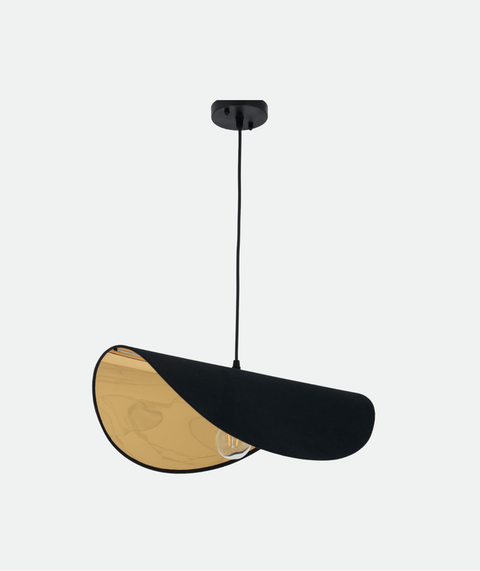 Modren Black & Gold Shade Pendant