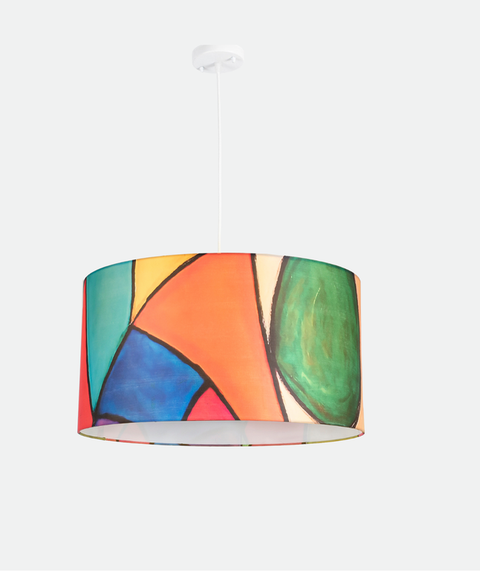 Modern Printed shade Pendant