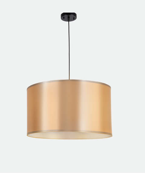 Contemporary Champagne Shaded Pendant Light