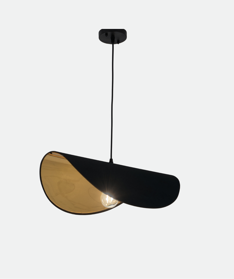 Modren Black & Gold Shade Pendant