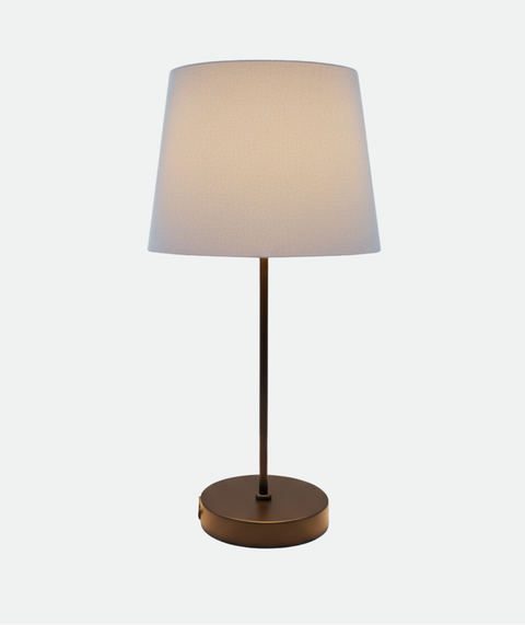 Modern Grey Table Lamp