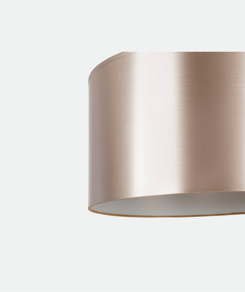Contemporary Champagne Shaded Pendant Light