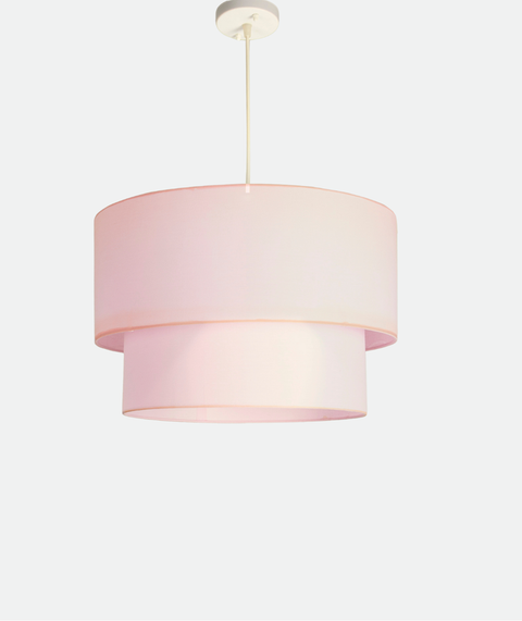Contemporary Pink Powder Shade Pendant Ceiling