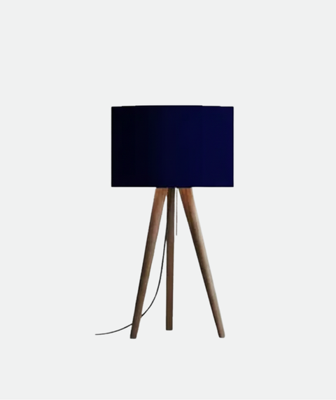 Modern Blue Tripod Table lamp
