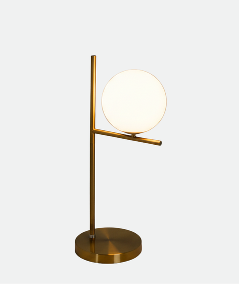 Soft Glow Accent Gold Table Lamp