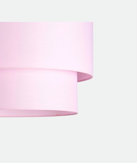 Contemporary Pink Powder Shade Pendant Ceiling